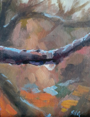 Sara Drought-Nebel, "March Rain", acrylic, , $225