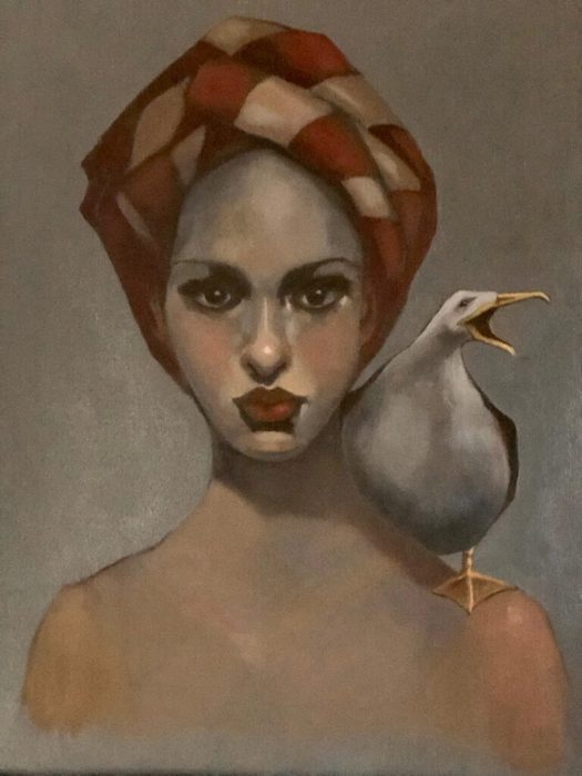Andrea Fenn, "Freedom", Oil, 16x20, $600