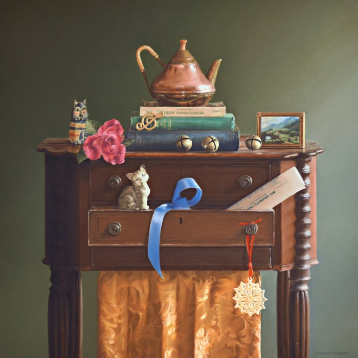 Barbara Groff, "My Favorite Things", pastel, 20x20, $6,000