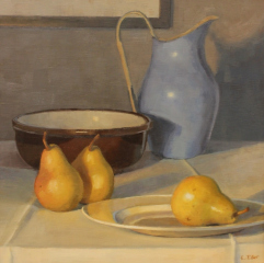 Eileen Eder, "Table Top Study", oil, $1,450