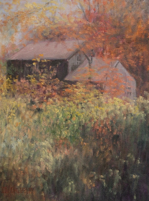 Donna Gilberto, "Autumn Colors", oil, $750