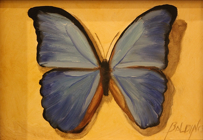 Baldino Patt Blue Butterfly