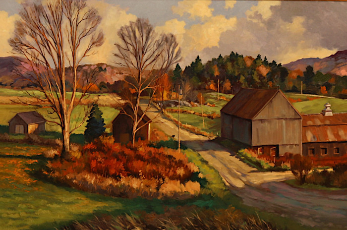 Harley Bartlett, "Autumn Glory", oil, $8,000, 20x30"
