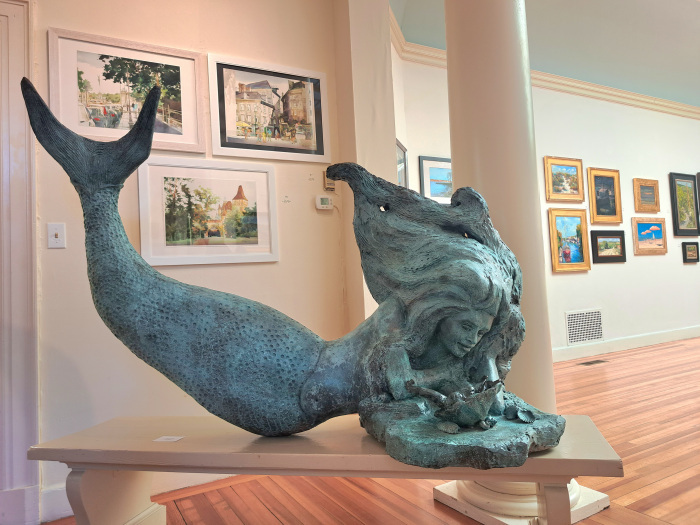 Serena Bates, "Love Story, Sirena & Octavius", Pal Tiya, $9,800, 4x5x3"