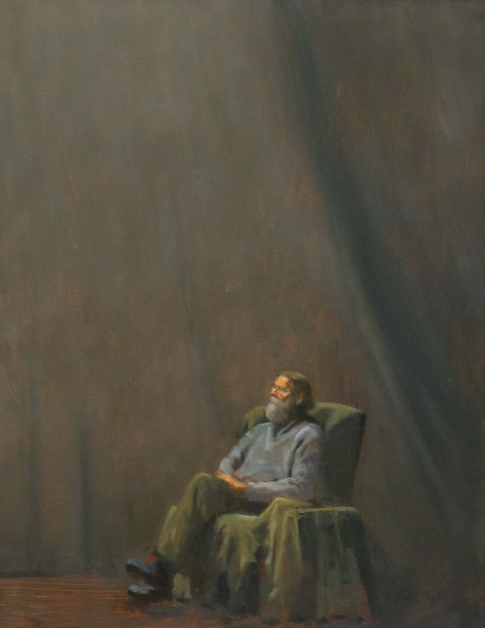 Jack Broderick, "Untitled", oil, $2,400, 20x16"