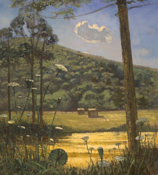 Chris Dixon, "Berkshire Ford", oil, $15,000, 36x40"