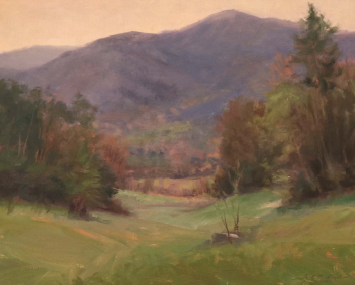 Jaqueline Jones, "Springtime in the Smokies", oil, $3,800, 16x20"