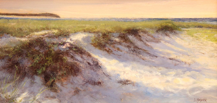 Jim Magner, "Dune Vista", oil, $1,600, 8x16"
