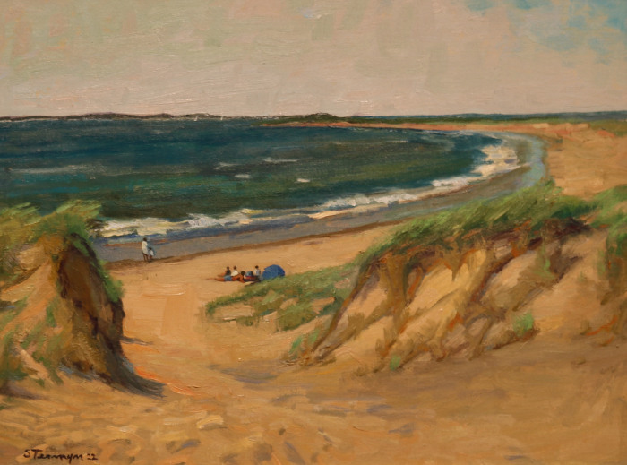 Susan Termyn, "View From Watch Hill", oil, $2,800, 18x24"