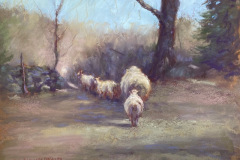 Joann Ballinger, "Follow The Leader," pastel, 9x12", $1500
