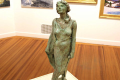 Serena Bates, "Green Goddess", hydrocal, $1,800, 24x6x7"
