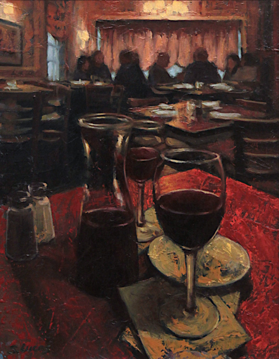 Lucas, Sarah Stifler, Spice of Life , Oil, $1900, 14x11"