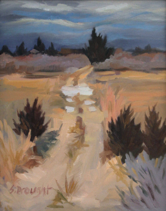 Nebel, Sara Drought, Hammonasset Winter, Oil, $1025, 16x20"