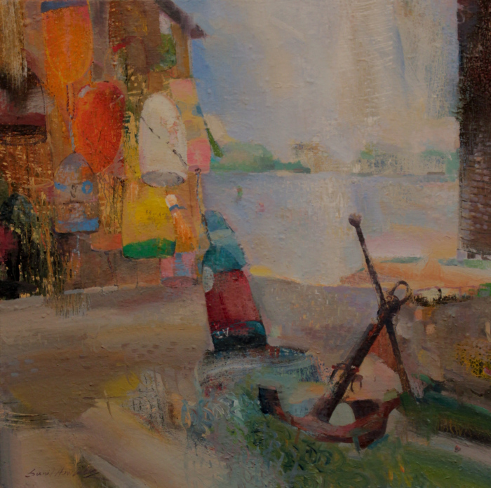 Howlader, Sunil, Identity 2, Oil, $3000, 24x24"