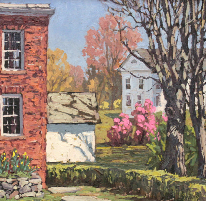 Laurino, Jim, Azaleas, Litchfield, CT, Oil, $1800, 16x16"