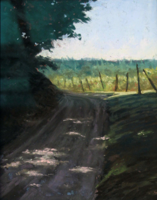 Ivers, Christine, High Road to McLaughlin, Patel, $250, 12x9"