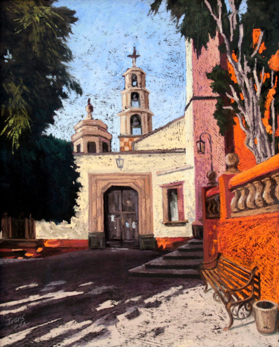 Ivers, Christine, Mexico Memories, Pastel, $1500, 20x16"