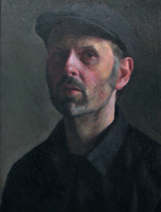 Montmeat, Jack, Self Portrait, Oil, $3900, 24x18"
