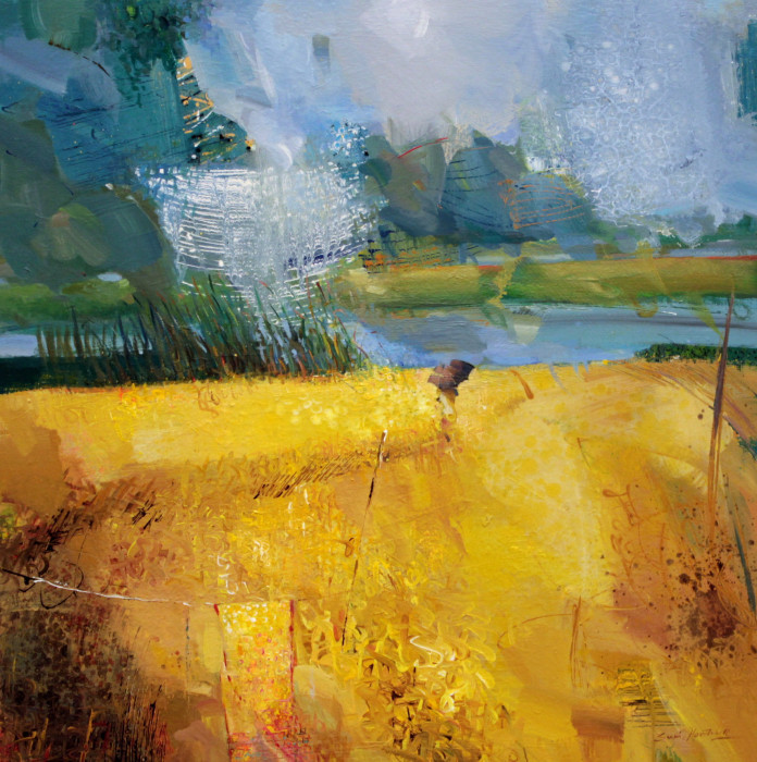 Howlader, Sunil, Urban Landscape, Acrylic, $3800, 30x30"