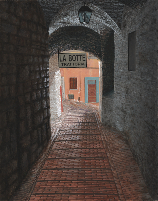 Swec, Len, La Botte, Acrylic, $1400, 14x11"
