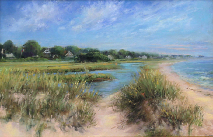 Schirmeier, Beverly, High Tide Rising, Pastel, $825, 12x18"
