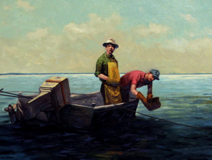 Bartlett, Harley, Quohoggers, Oil, $3000, 11x14"