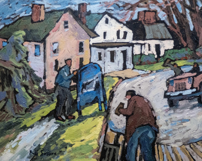 Sonstrom, Bill, April 15th, Oil, $1200, 16x20"