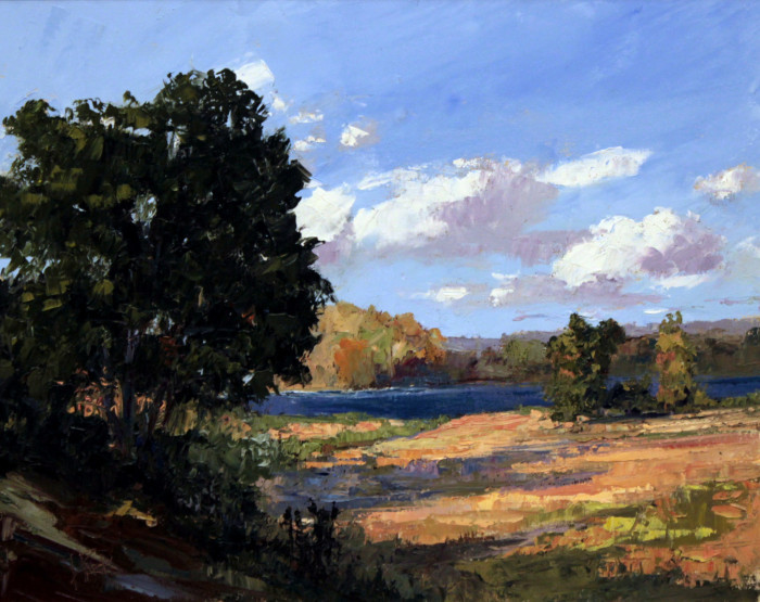 Park, Howard, River Road North, Oil, $2800, 18x24"