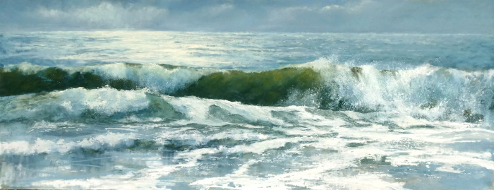 Perry, Judy, Perseverance, Pastel, $1300, 10x25"