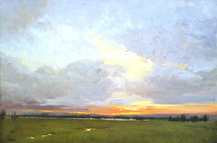 Garvin, Sandy, Mile Creek Sky, Oil, NFS, 24x36"