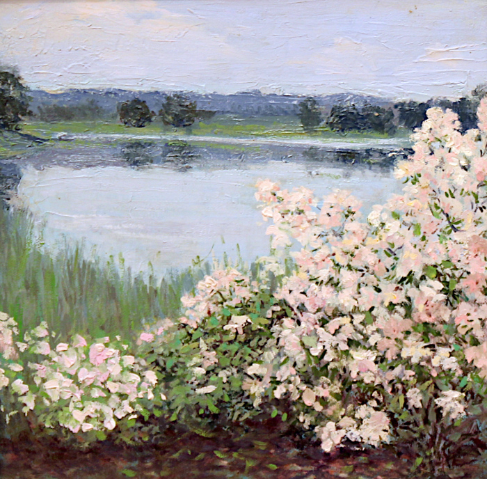 Garvin, Sandy, After "Kalmia," Metcalf, Oil, NFS, 12x12"