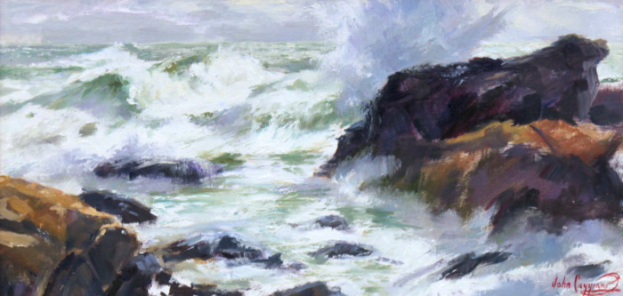 Caggiano, John, Rolling In, Oil, $3200, 12x24"
