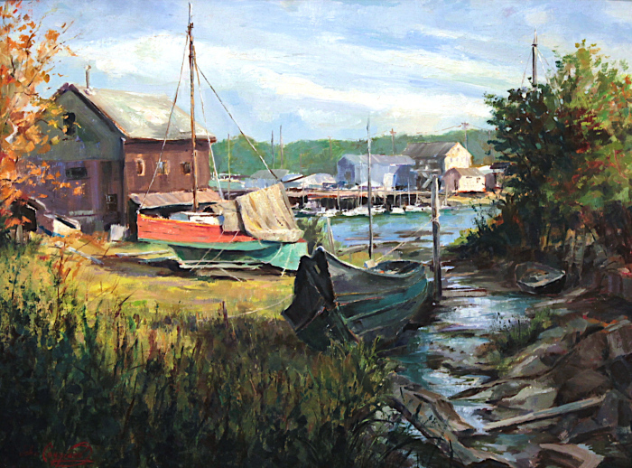 Caggiano, John, Tidal Flow, Oil, $4200, 18x24"