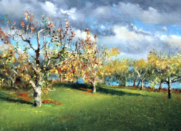 Forouhar, Faripour, Hayward Orchard, Oil, $1200, 12x16"