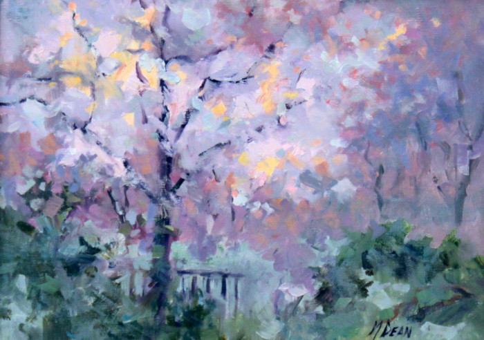 Dean, Margaret, View From Becky's Porch, Oil, $500, 9x12"