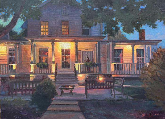 Jones, Jacqueline, Lyme Light, Oil, $4800, 17x24"