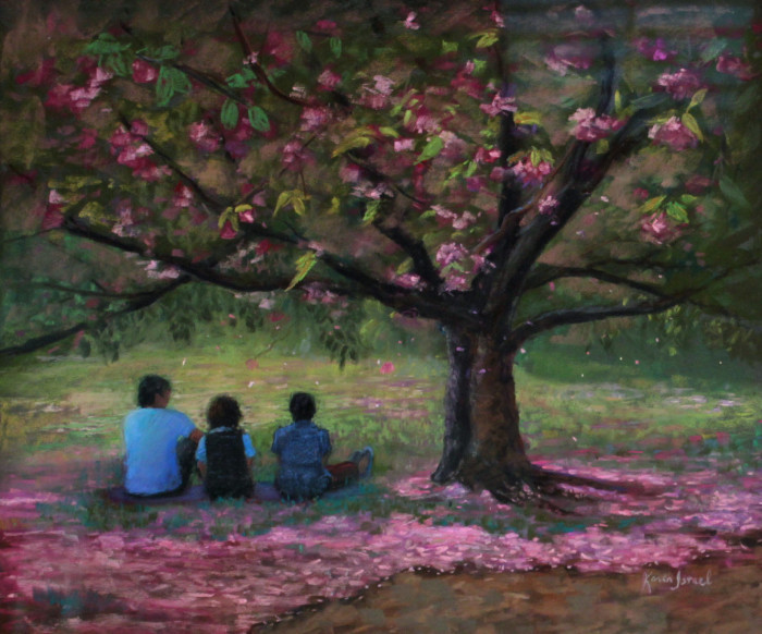 Israel, Karen, Orchestra Seats, Pastel, $1800, 22x26"