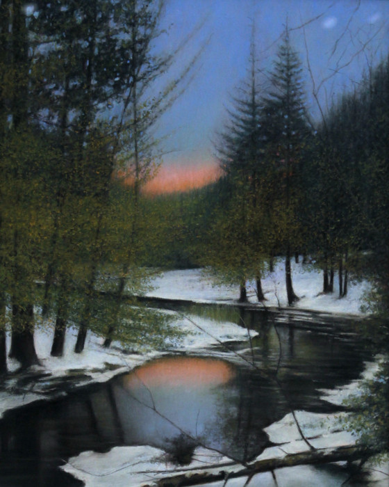 Linde, Stephen, Quiet Reflections, Pastel, $1600, 21x25"