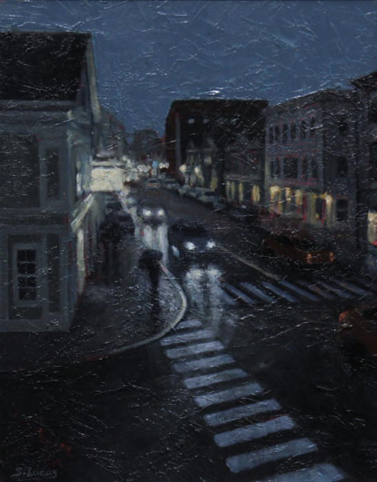 Lucas, Sarah Stifler, Mystical Evening, Oil, $1900, 14x11"