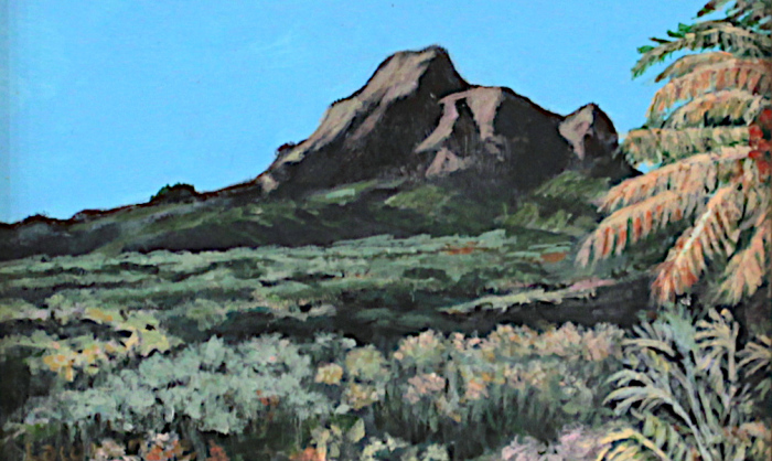 Lawrence-Lois-Mt-Peele-Martinique-acrylic-175-7x5