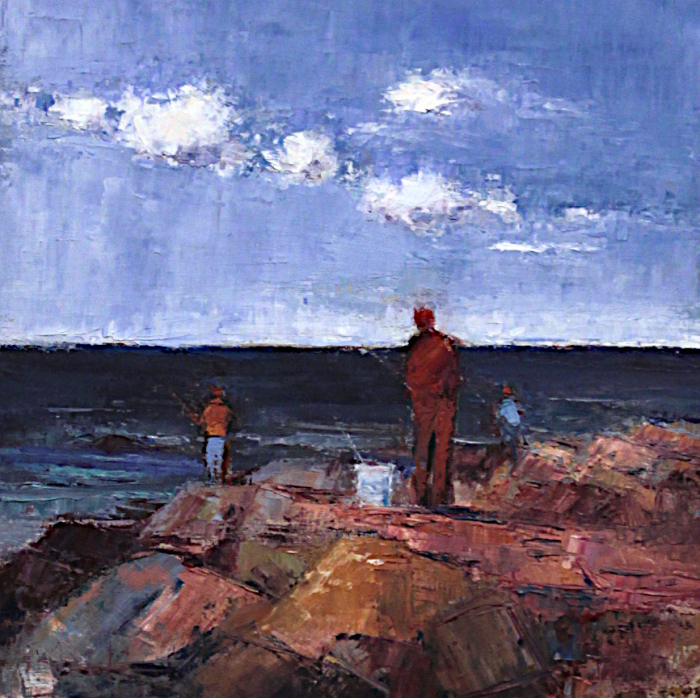 Miceli-Lisa-Watch-Hill-Fisherman-Plein-Air-oil-450-10x10