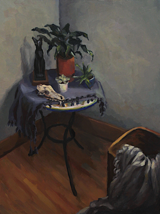 Petricore-Patrice-Interior-with-Coyote-Skull-oil-800-12x18