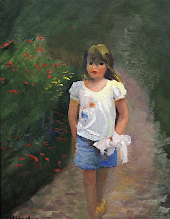 Missel-Susan-Child-in-a-Garden-oil-875-11x14