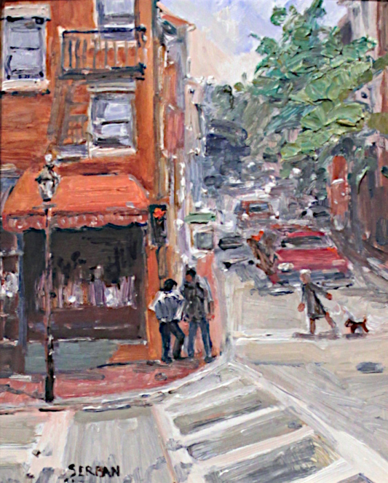 Serban-Blanche-On-Beacon-Hill-Boston-oil-350-10x8