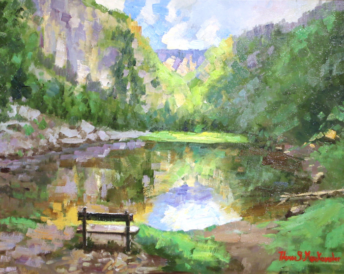 Moukawsher-Thomas-G-Mountain-Lake-oil-1600-16x20