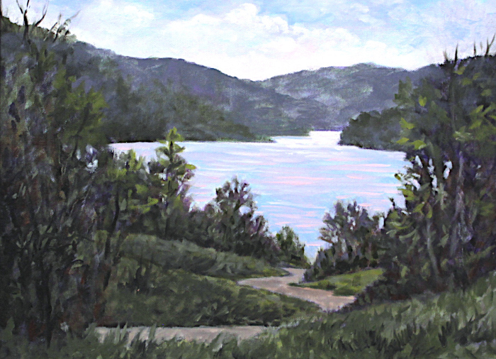 Gorrick-Dianne-View-from-St-Clements-Castle-oil-600-12x16