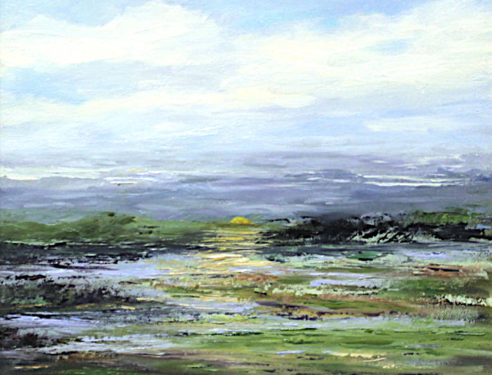 Curtiss-Teddi-Gathering-Storm-Clouds-at-Dawn-oil-375-11x14