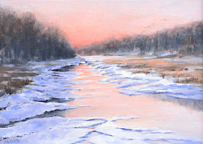 Philpotts-Liane-Winter-Sunset-oil-375-8x10