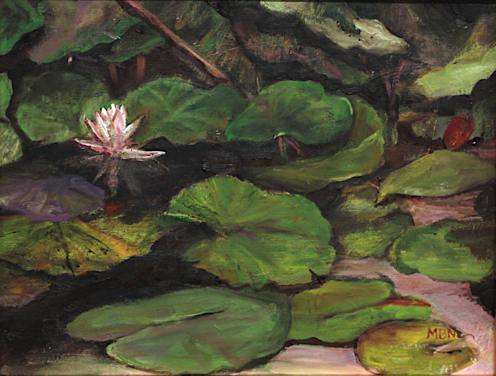 Noonan-Marliee-Pond-Lilies-oil-300-11x14