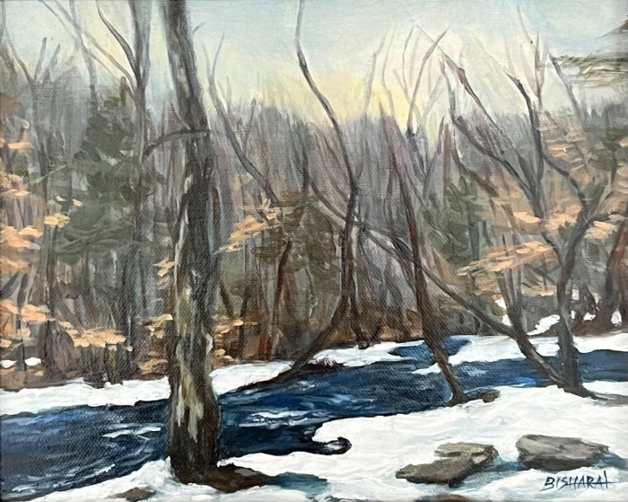 Bisharat_Dawn_WintersInvitation_acrylic_8x10_350